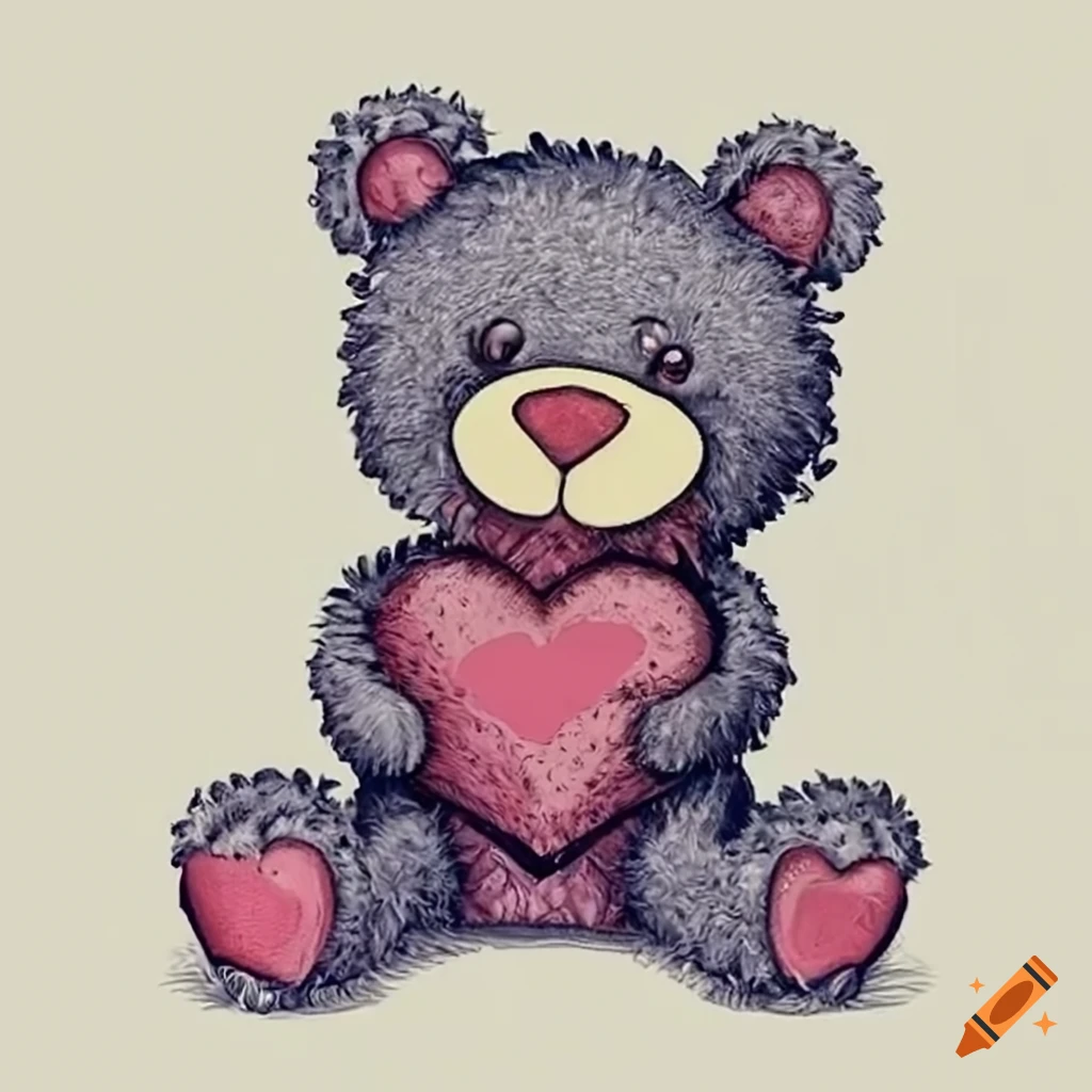 How to Draw a Cute Teddy Bear - Teddy Bear Drawing