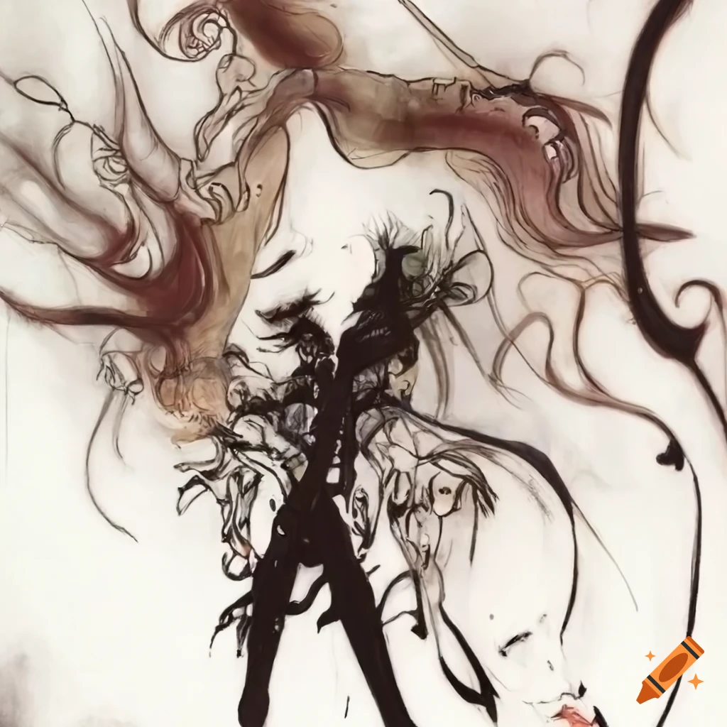 Https://imgur.com/a/l2p7HhF yoshitaka amano style on Craiyon