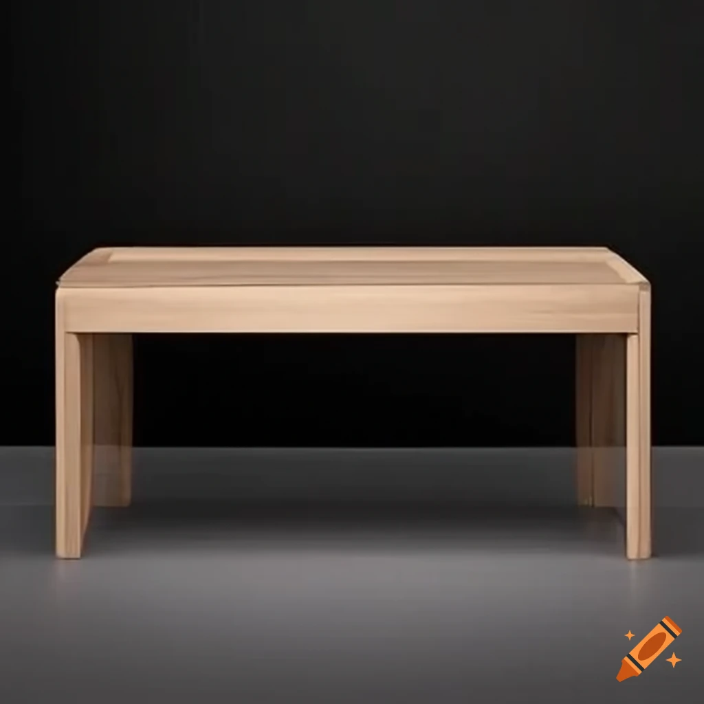 Minimalist chic expandable coffee table on Craiyon