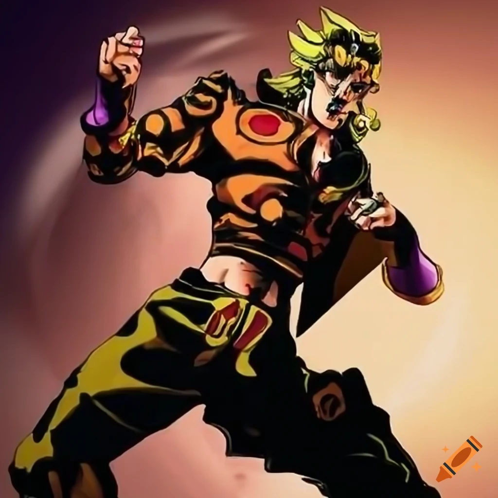 Set up my dream pose after picking up Dio Brando : r/StardustCrusaders