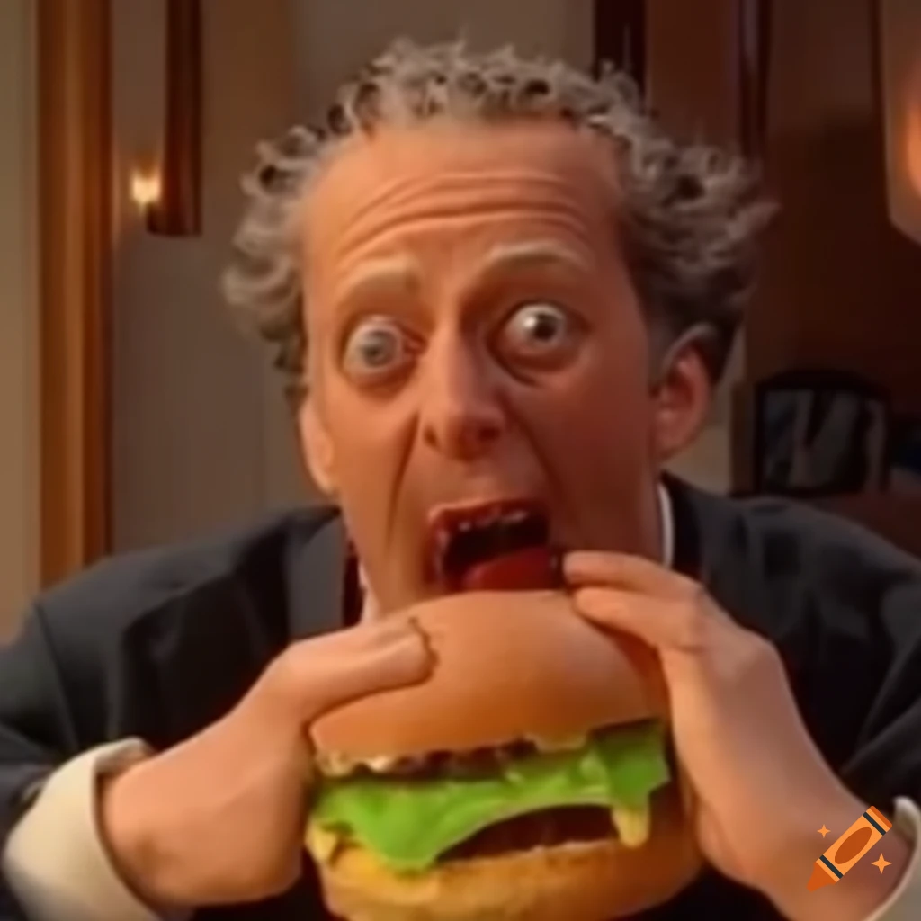 The 12th doctor eat a burger