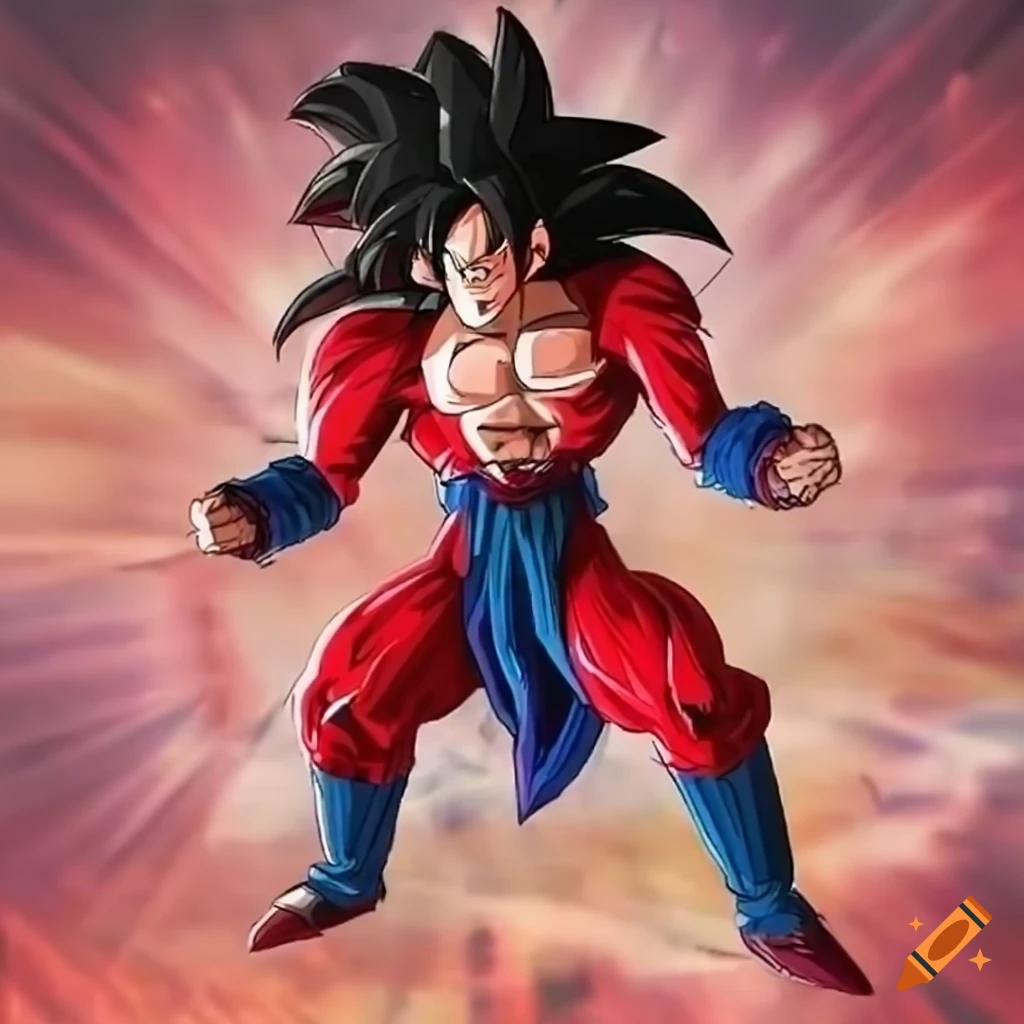 Goku Super Saiyan 4 | Postcard