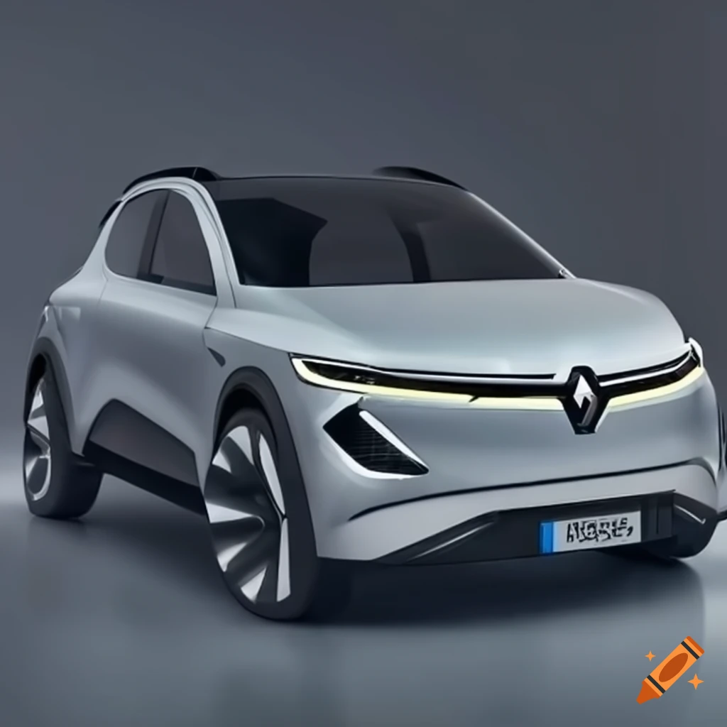 2025 renault 4ever futuristic electric crossover suv on Craiyon