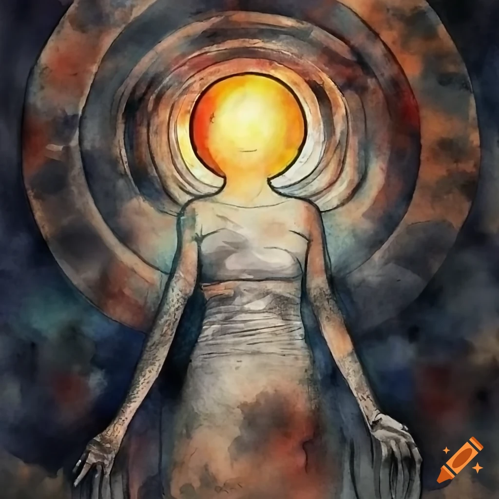 Sun Rising Prompt Rising sun ancient art