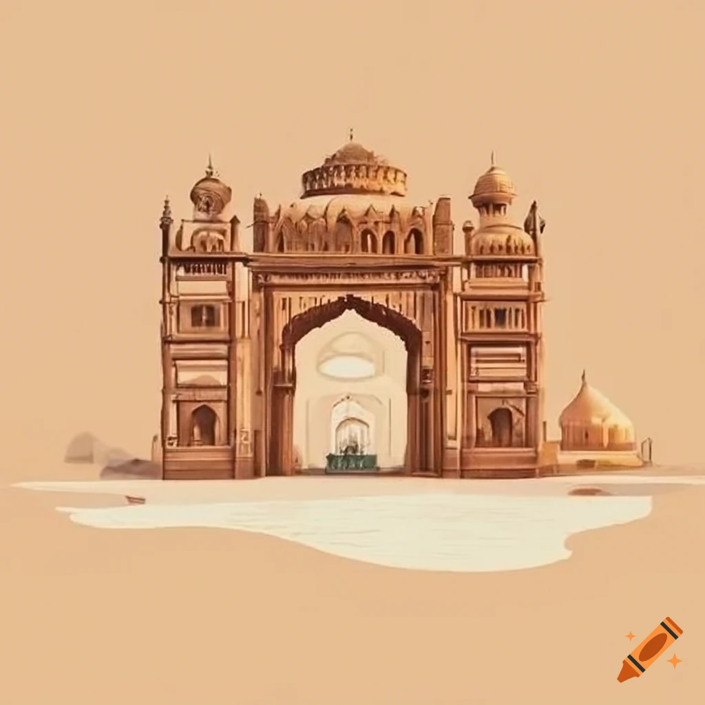 Gate way of India Drawing by Vishwas Nagmode - Pixels-saigonsouth.com.vn