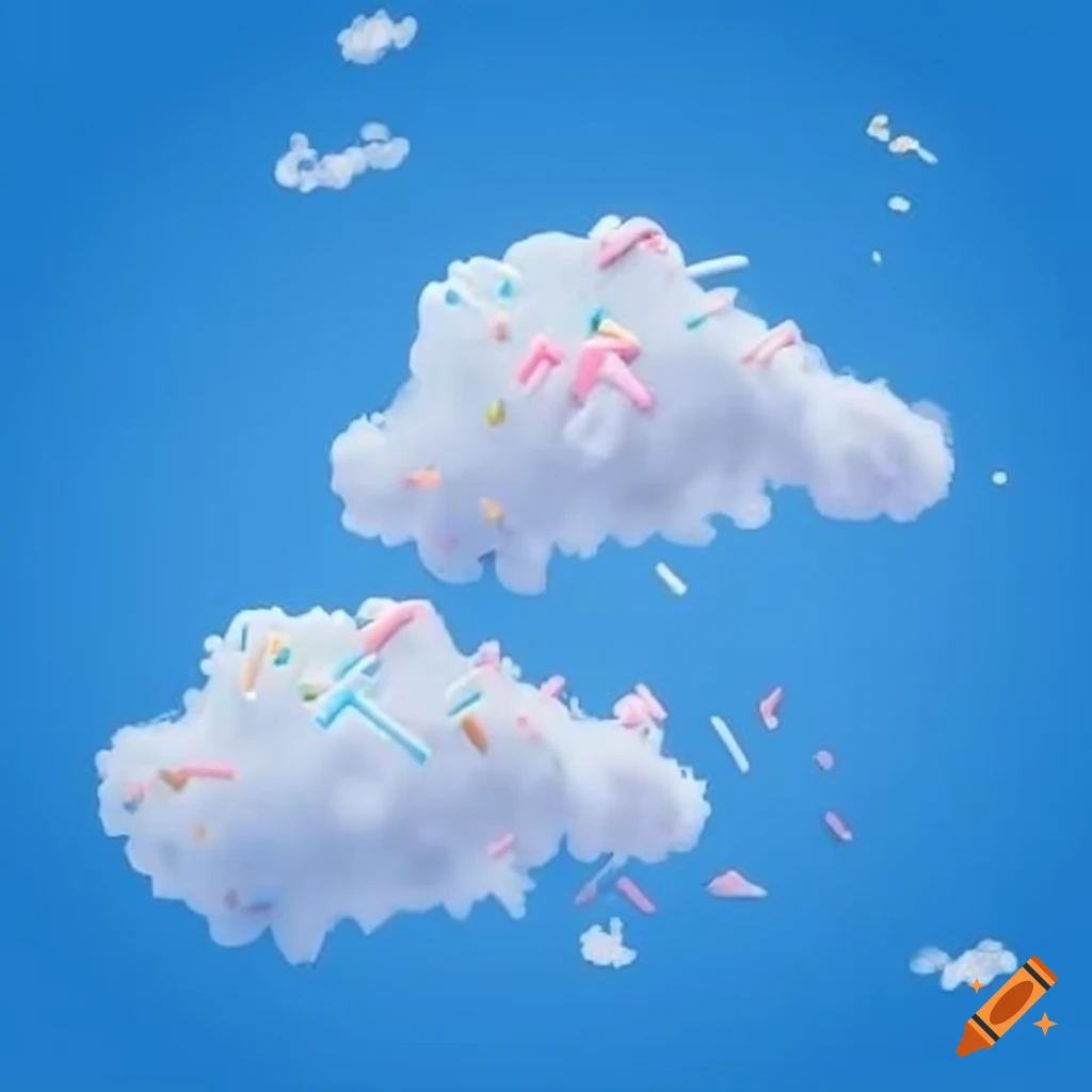 Sprinkle Cloud Clouds with sprinkles on Craiyon