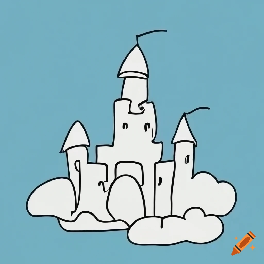 How to Draw a Castle? | Step by Step Castle Drawing for Kids