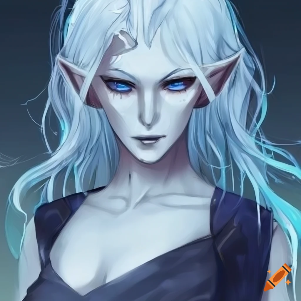 female-genasi-with-light-blue-skin-dark-blue-eyes-white-hair-in-a-big