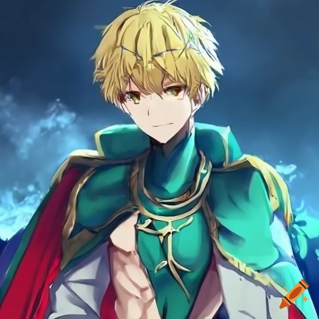 Izuku as gilgamesh fate grand order on Craiyon