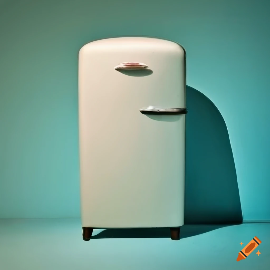 Compact Retro Styled Refrigerator, Narrow Fridges