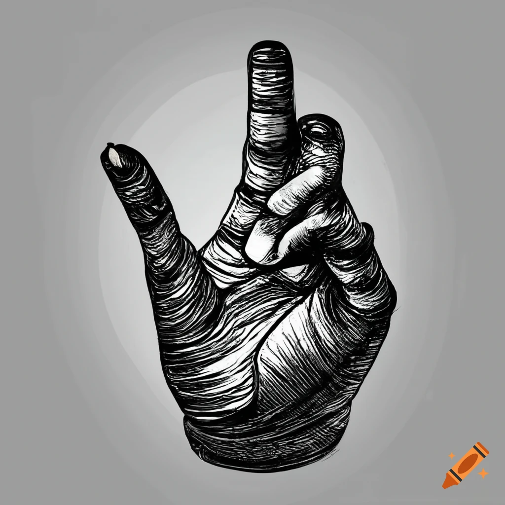 Premium Vector | Skeleton bone raise middle finger hand sign illustrationsxa