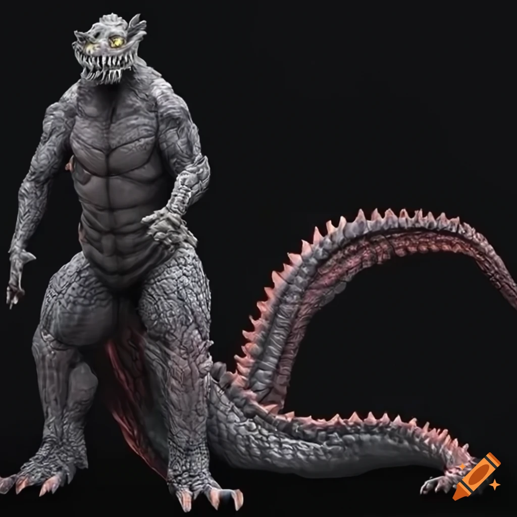 Humanoid Kaiju Concept On Craiyon