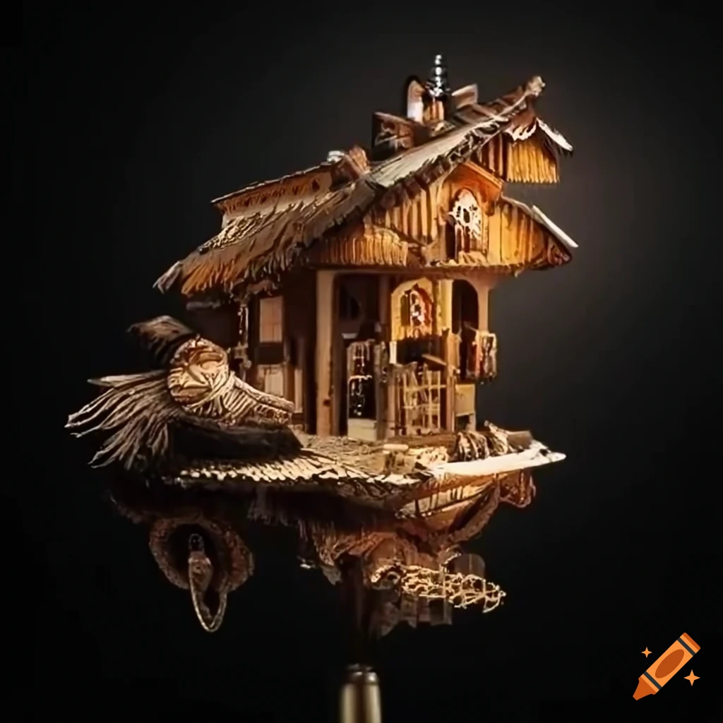 ‘italian western film’ in ‘cuckoo clock’ style, highly detailed, high