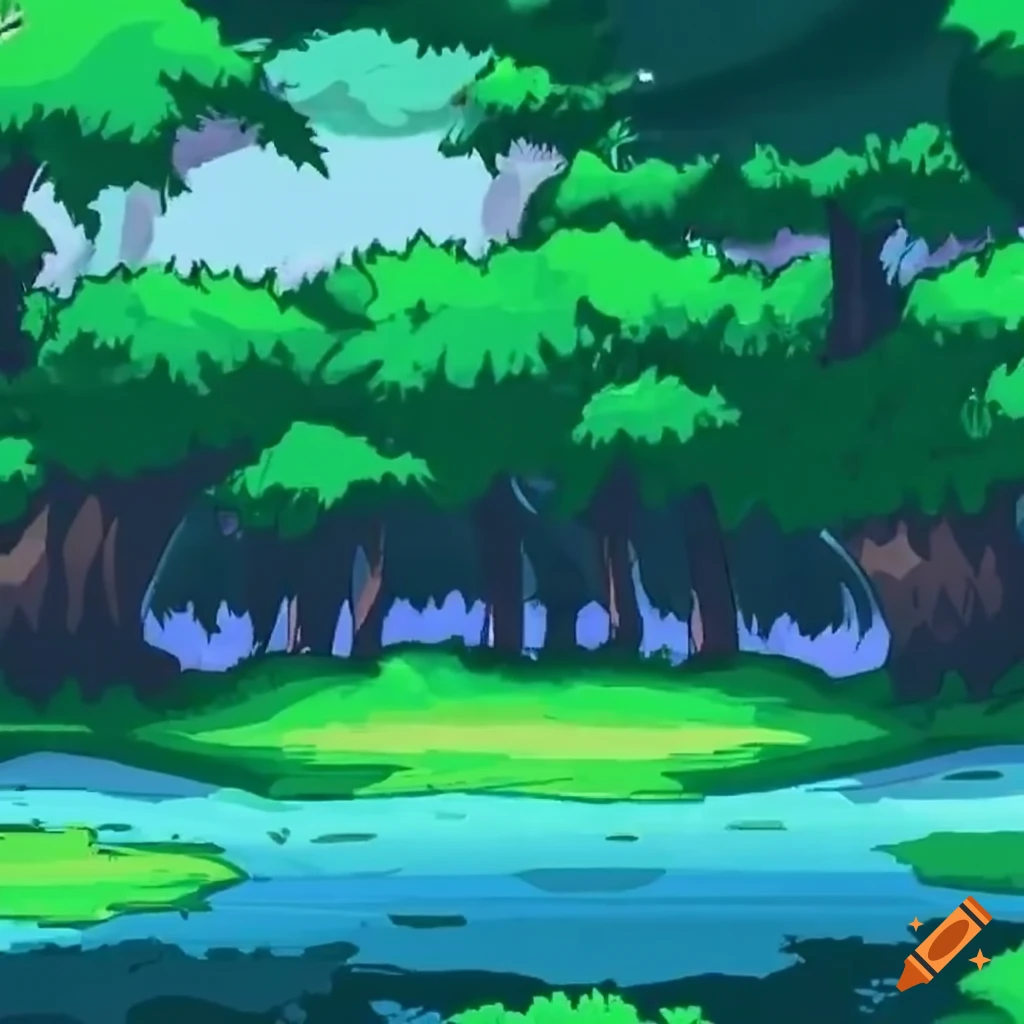 pokemon battle background grass