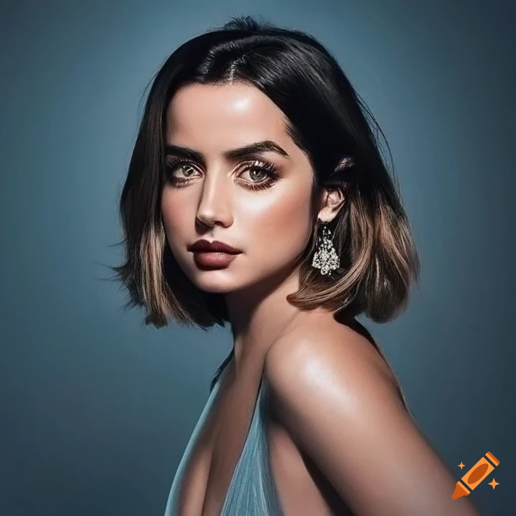 Portrait of ana de armas under dramatic lighting, ultra-detailed, magical  on Craiyon
