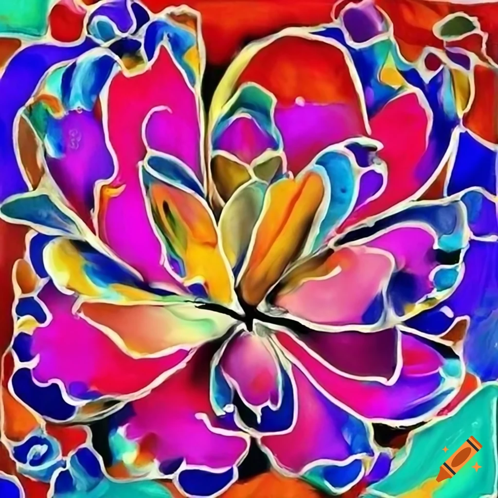Large TRADITIONAL FLOWER - 17 Colors