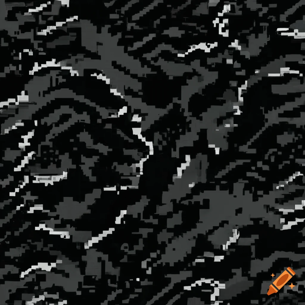 Digital camo pattern, seamless texture, cyberpunk on Craiyon