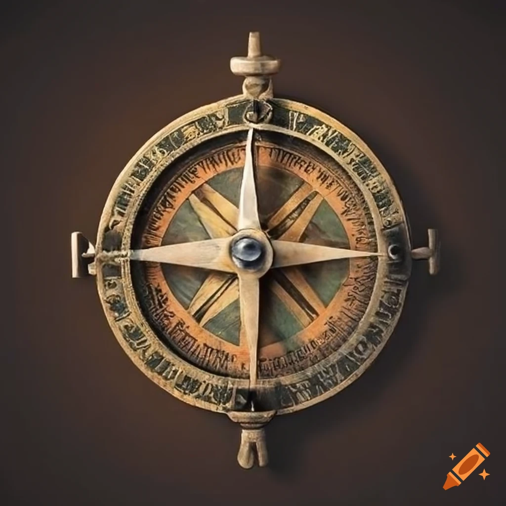 Medieval compass on sale