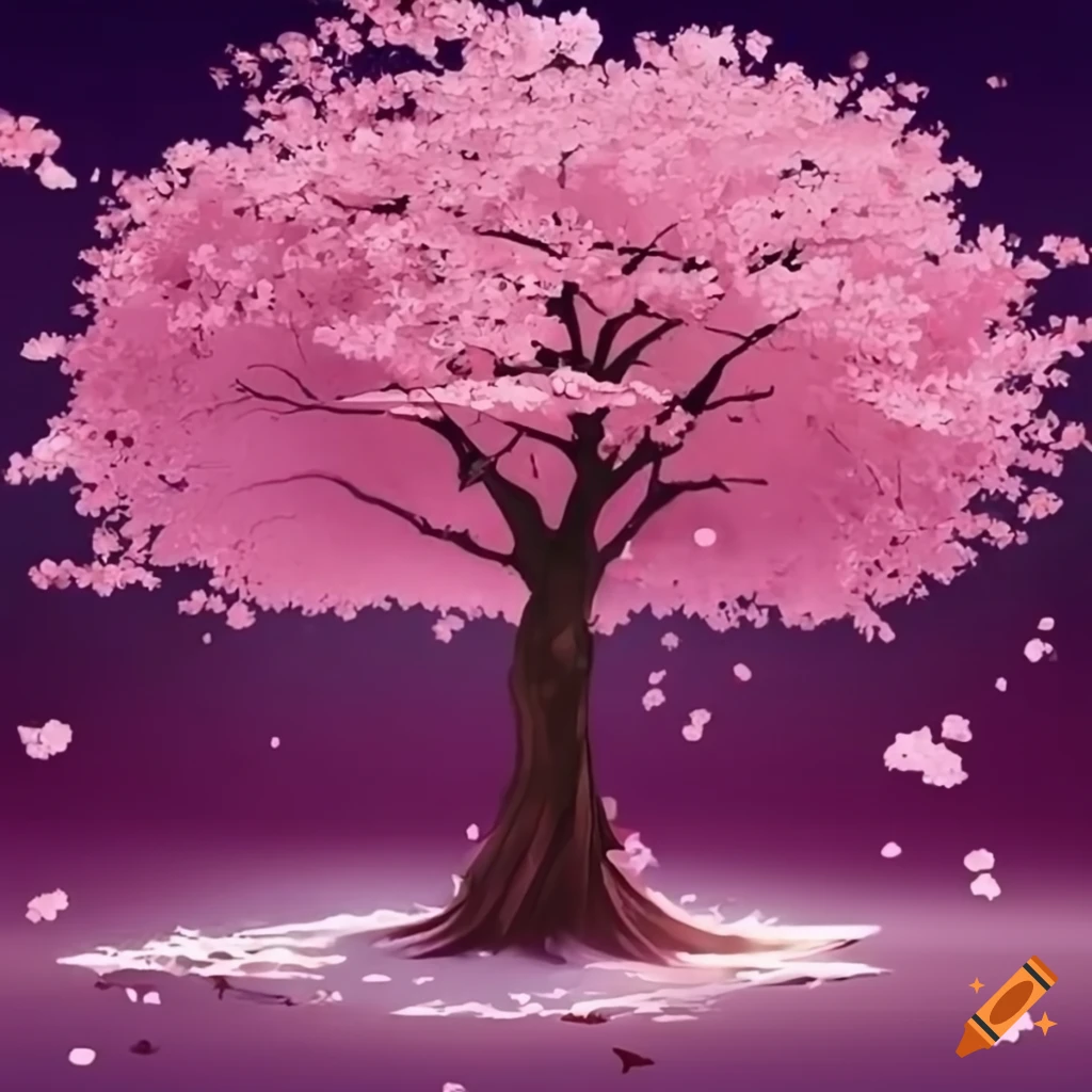 Painting Anime Tree