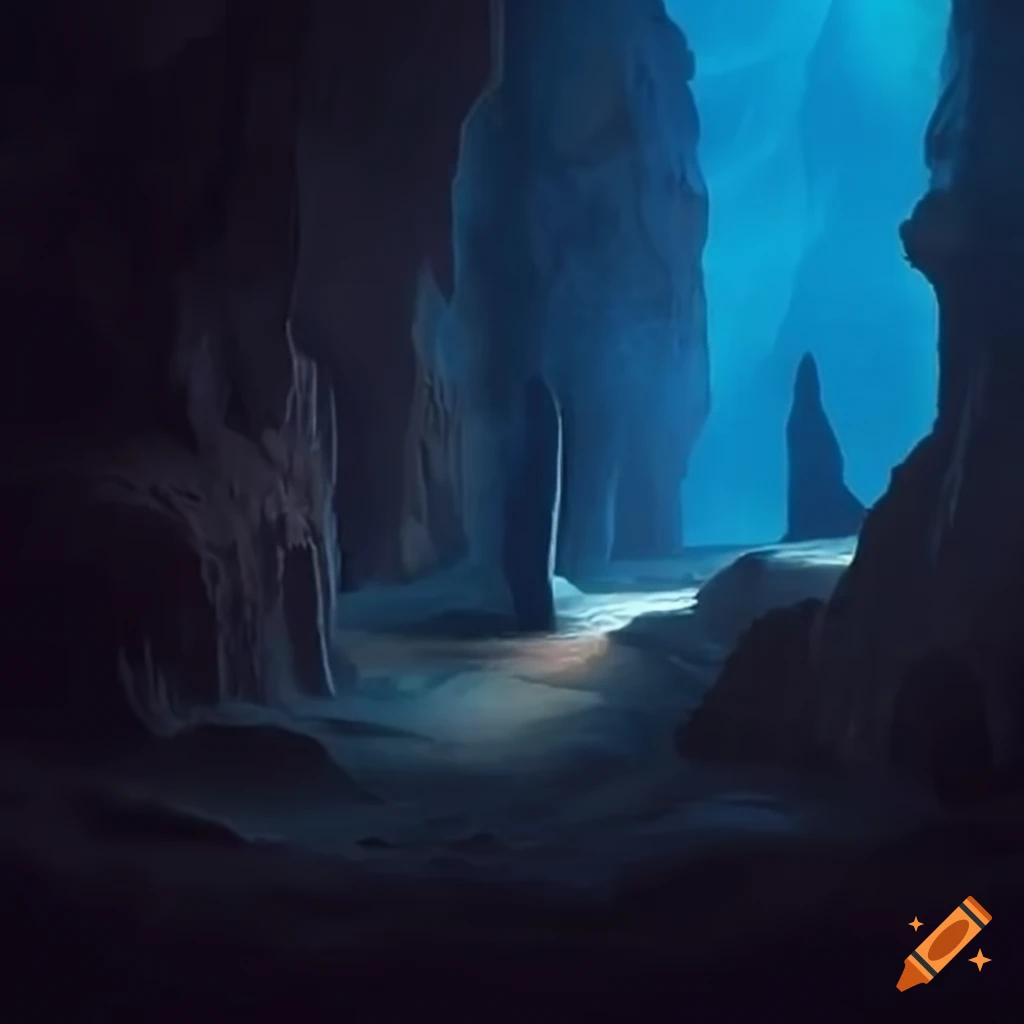 Cave on Craiyon