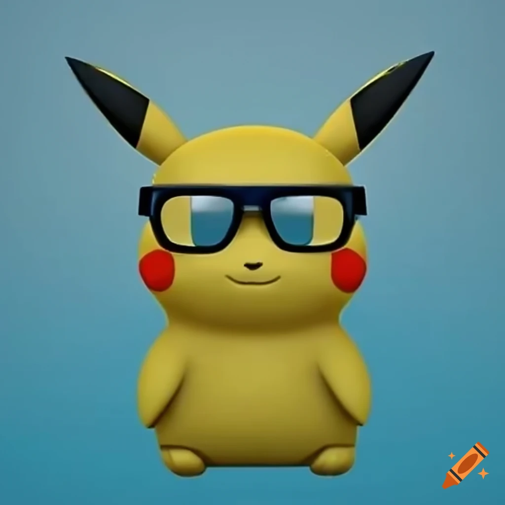 Pokemon Unite Gift Pikachu Glasses Personalized Unique Best Friend Gift  Student Customized Prescription Pokeball Gamer Geek Wayfarer Style 