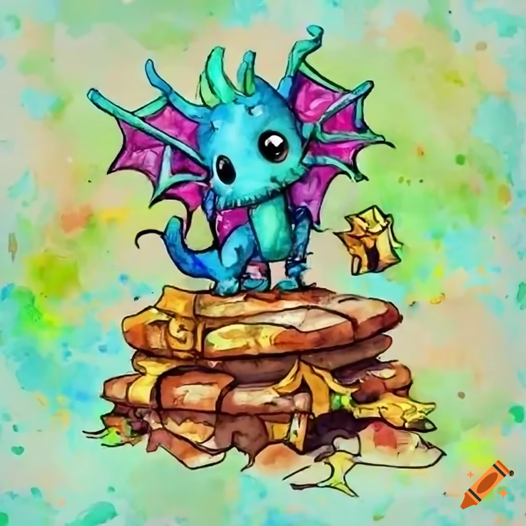 dragon treasure pile