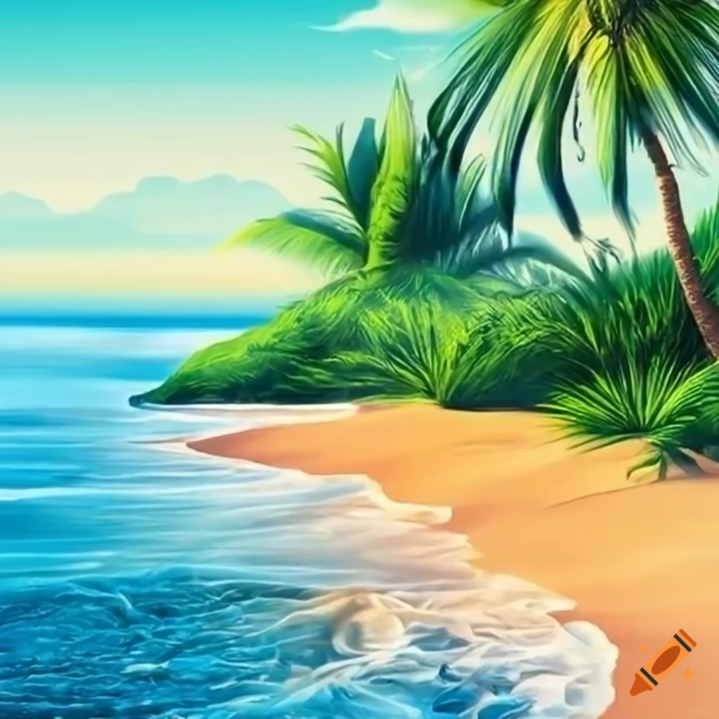 How to Draw a Beach - Learn to Create your Own Beach Scene