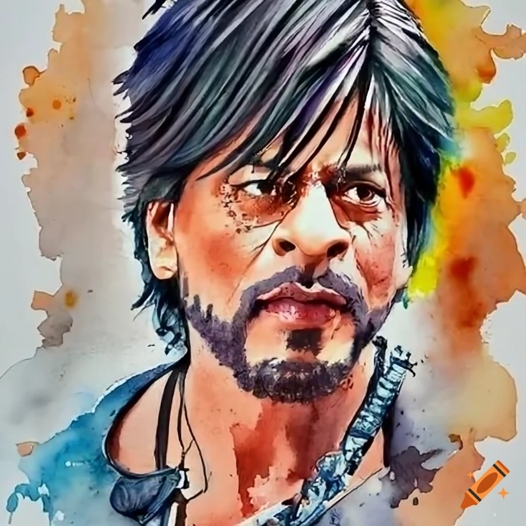 Daily Drawing Challenge: Day 5 - Movie Star [Shah Rukh Khan] | PeakD
