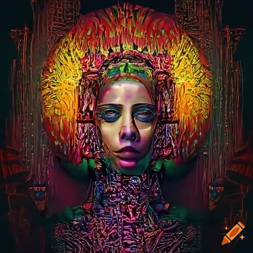 Create an art piece that captures the essence of a harmonious