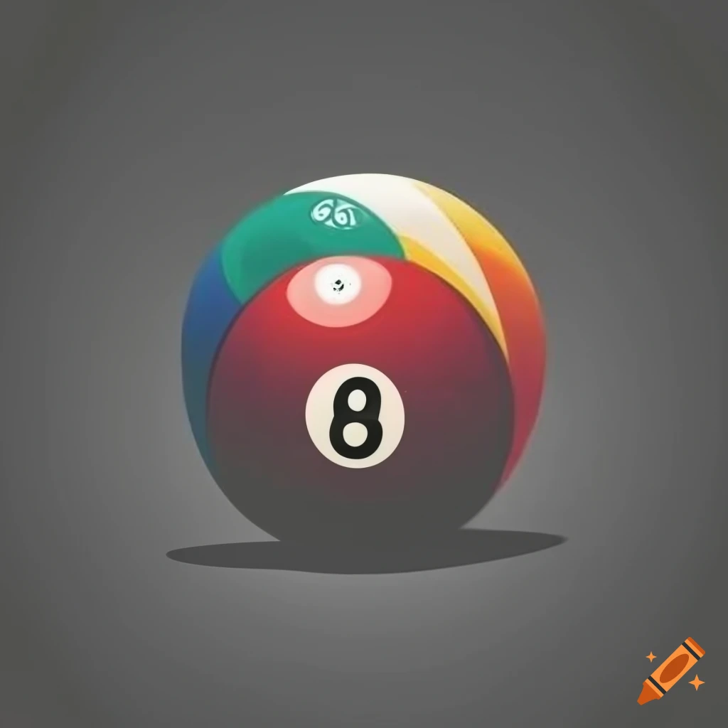 Hot Billiard Ball Number Eight fire logo silhouette. pool ball club Vector  illustration. 14912922 Vector Art at Vecteezy