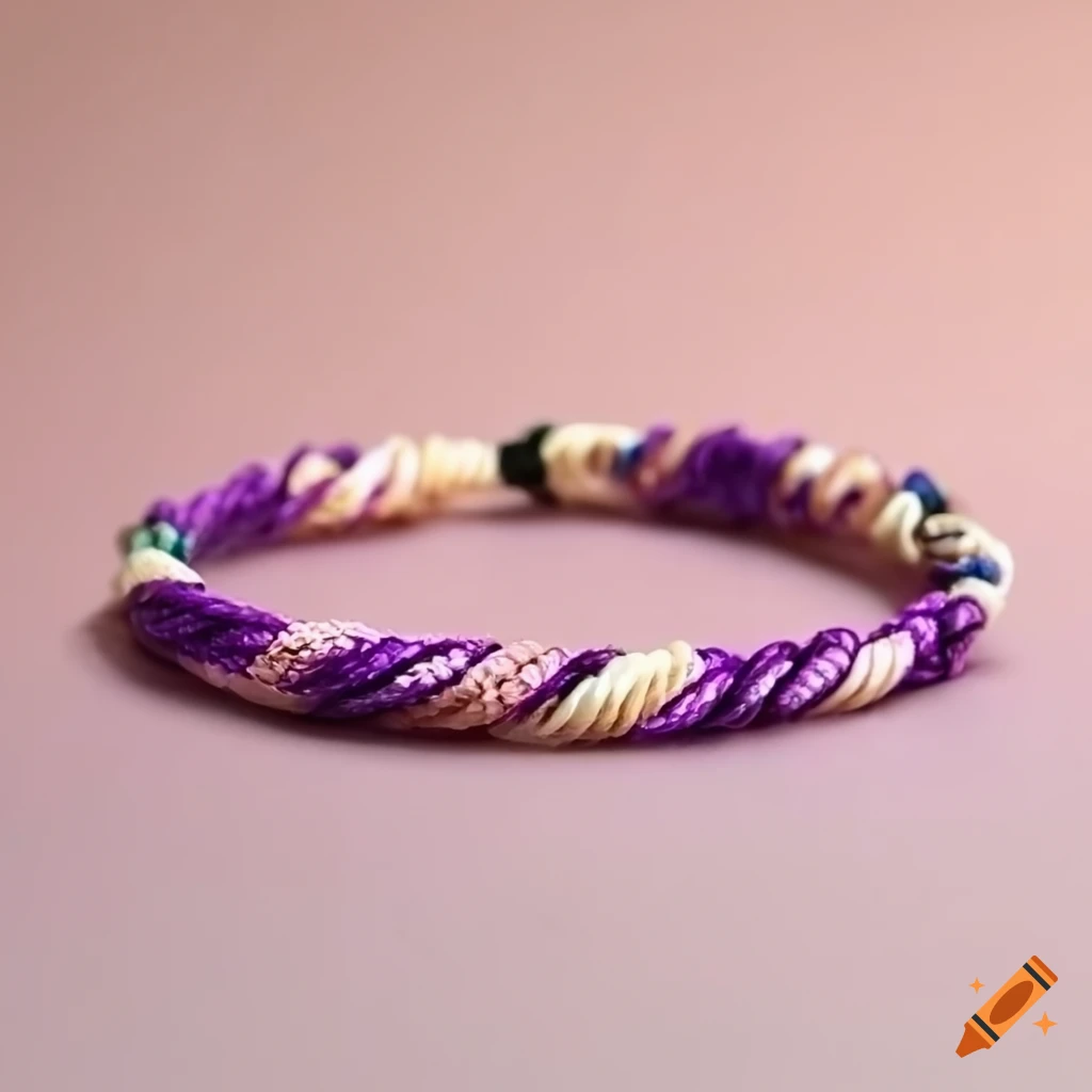Colorful Braided Friendship Bracelets Handmade Of Thread And Knots Isolated  On Black Background Stock Photo - Download Image Now - iStock