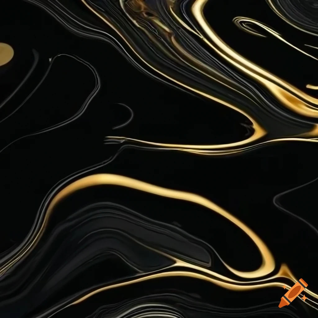 black and gold marble texture