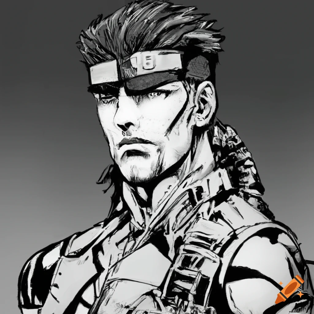 Metal Gear Solid. Solid Snake | Behance :: Behance