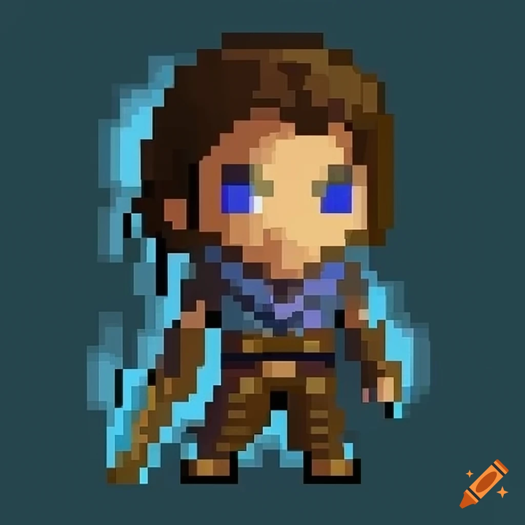 Reaver Pixel Pixel art of raziel from soul reaver game