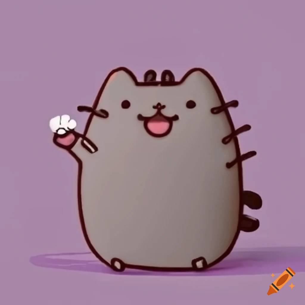 Pusheen on Craiyon
