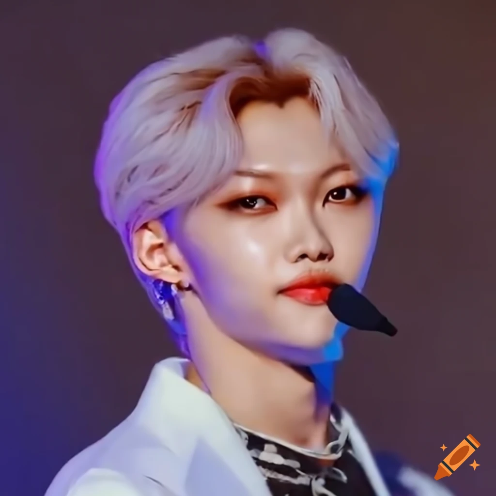 Lee felix from straykids on Craiyon