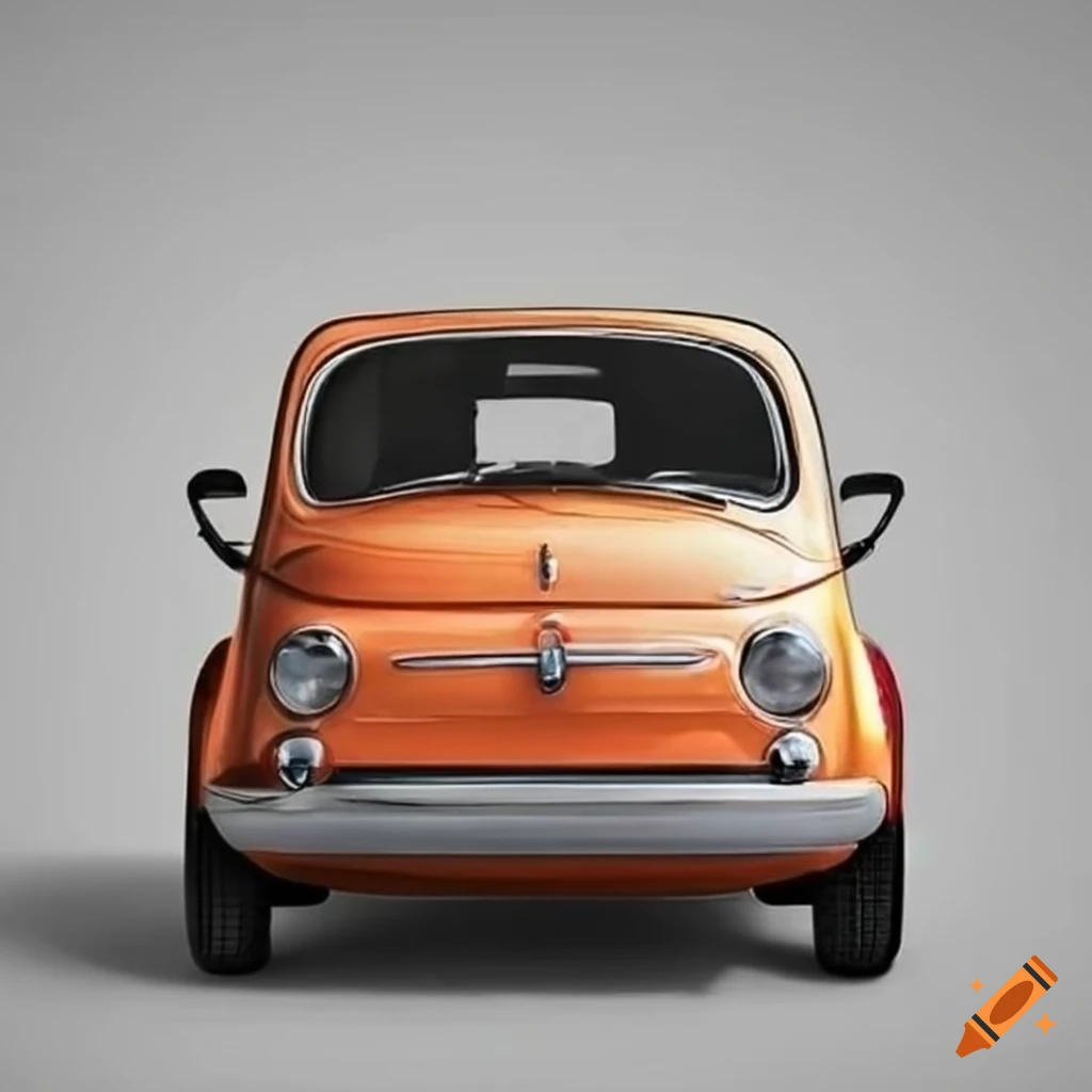Revamp fiat 600 with retro design and modern features on Craiyon