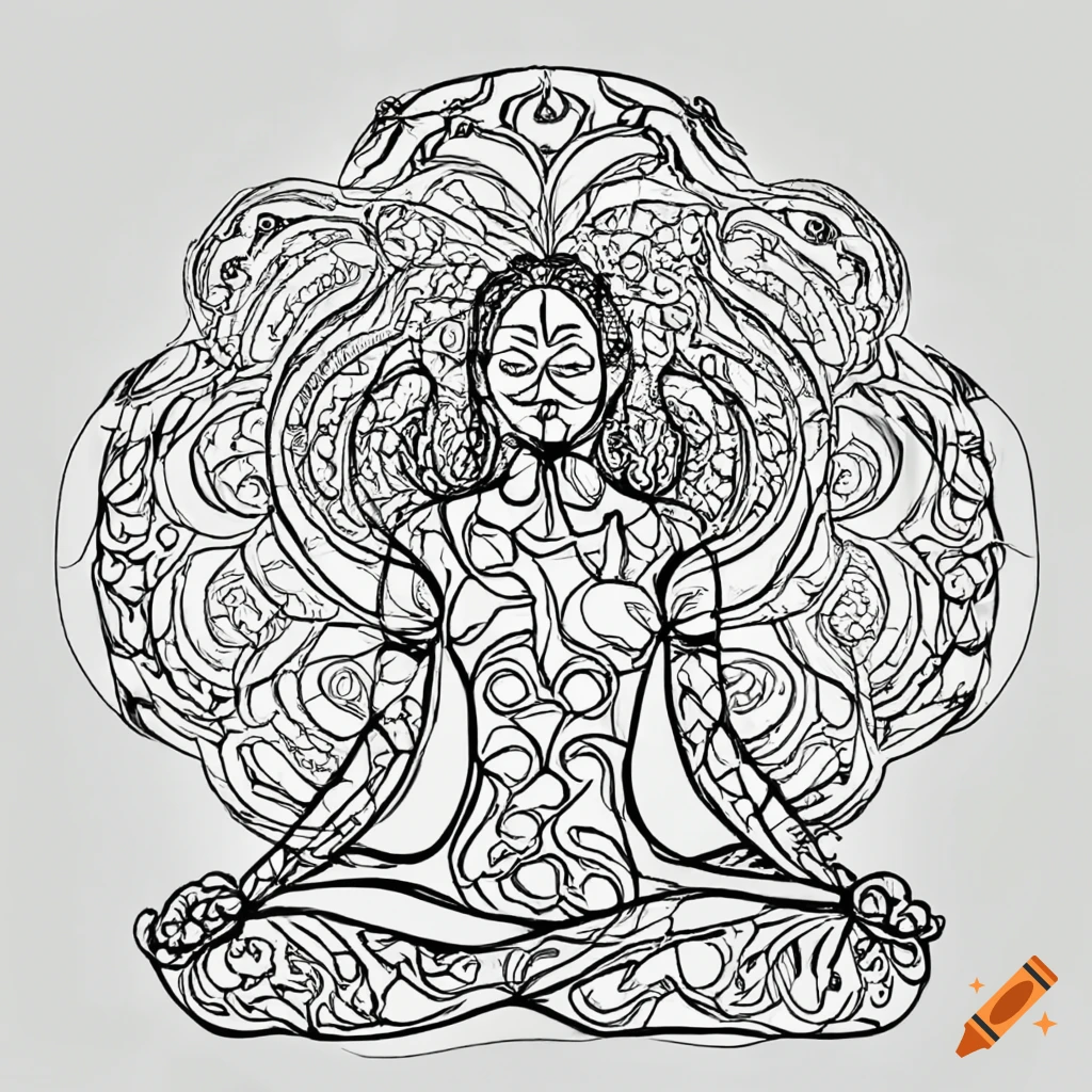 Yoga Meditation Relax Vector Hd Images, Continuous One Line Drawing Of  Meditation Woman Girl Doing Relaxation On Yoga Exercise With Lotus Position  Vector Illust… | Vector illustration, Lotus position, How to do
