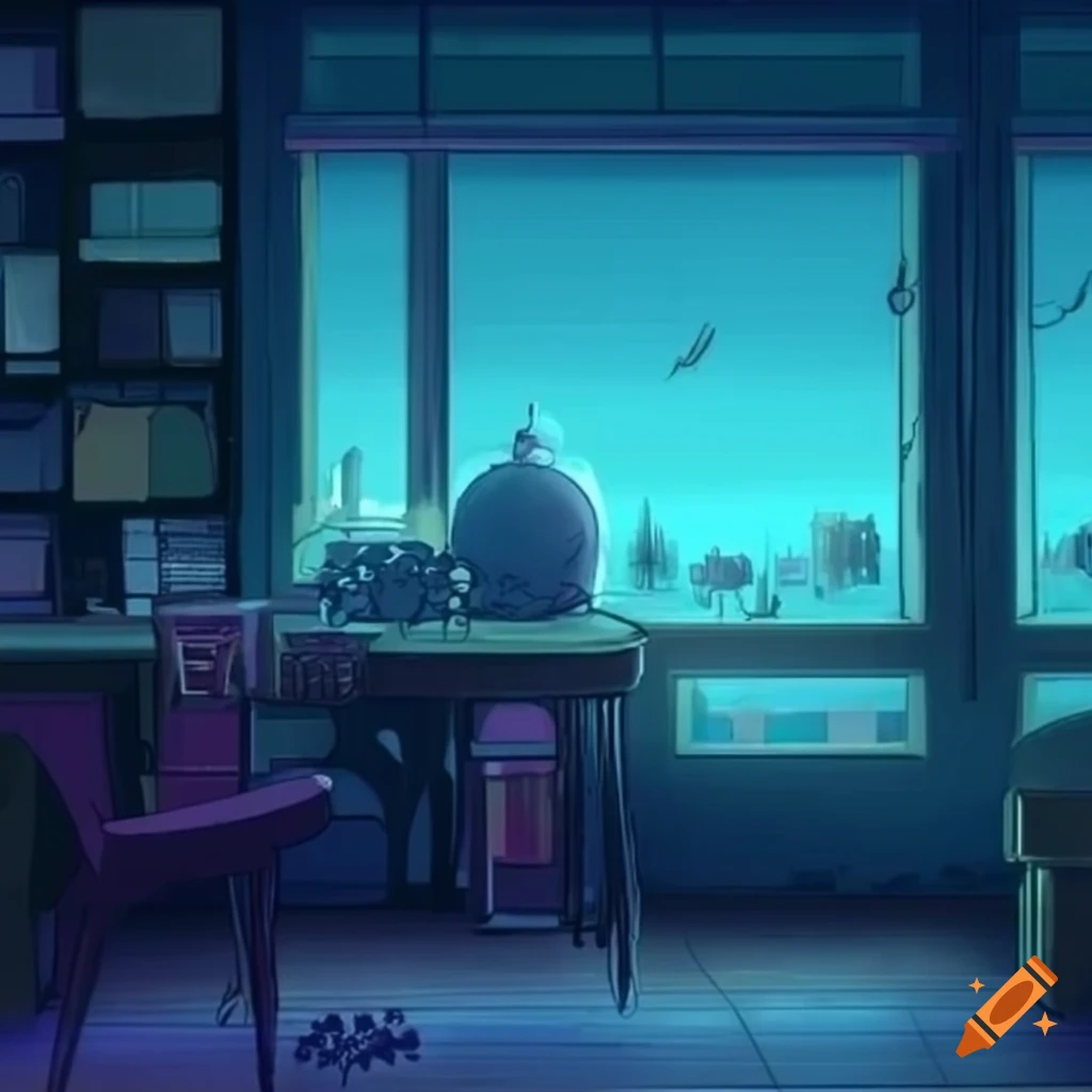 Lofi lab background, great details