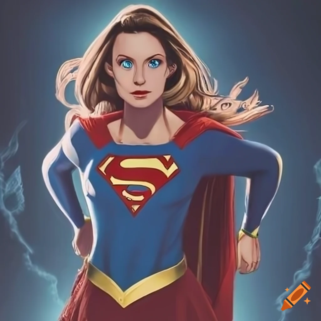 Supergirl on Craiyon
