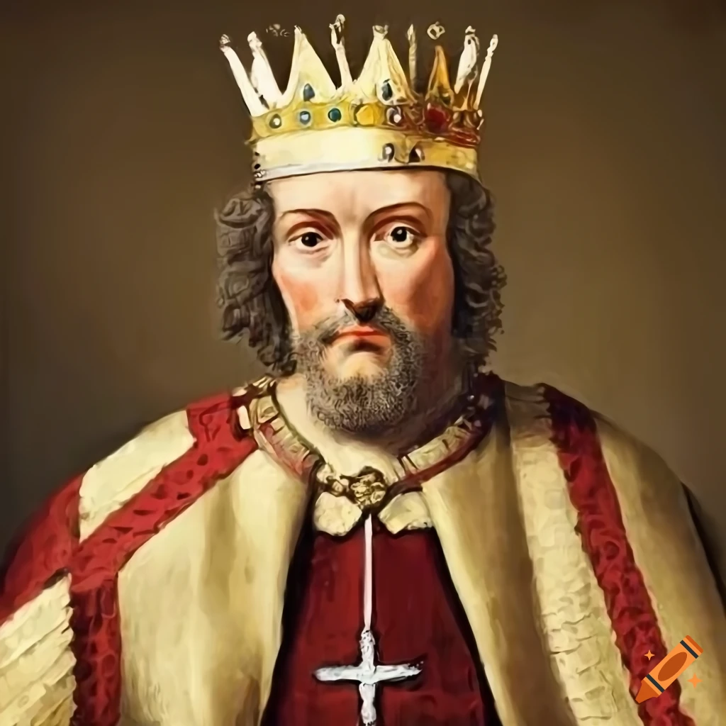 portrait-of-the-king-with-medieval-crown-x-century-france-on-craiyon