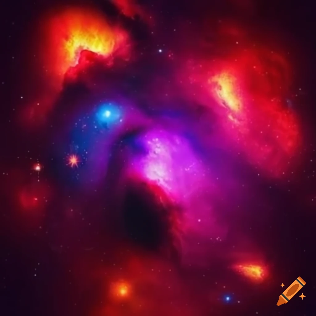 Galaxie coloré