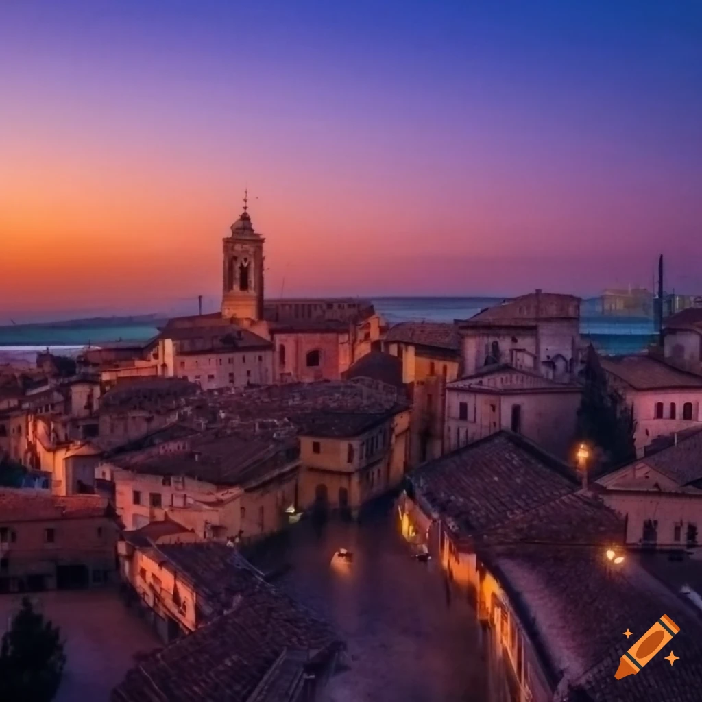 Some photos of the city of civitanova marche in italy on Craiyon