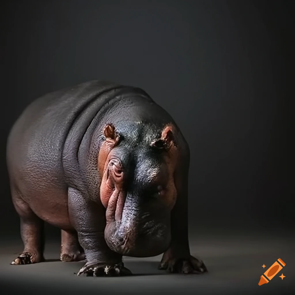 Big bellied hippo