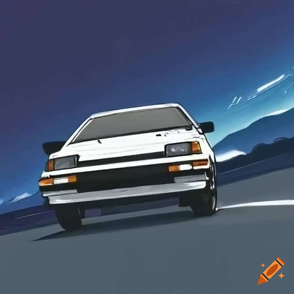 Anime Toyota 86 Drifting at Warpspeed · Creative Fabrica-demhanvico.com.vn