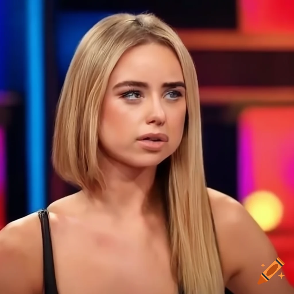 A female barber cuts kimberley garner’s long, straight hair to her chin