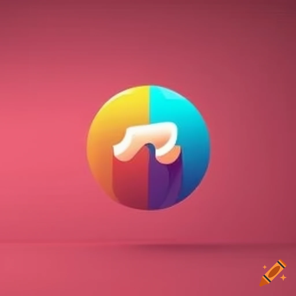 Logo for a modern sticker store