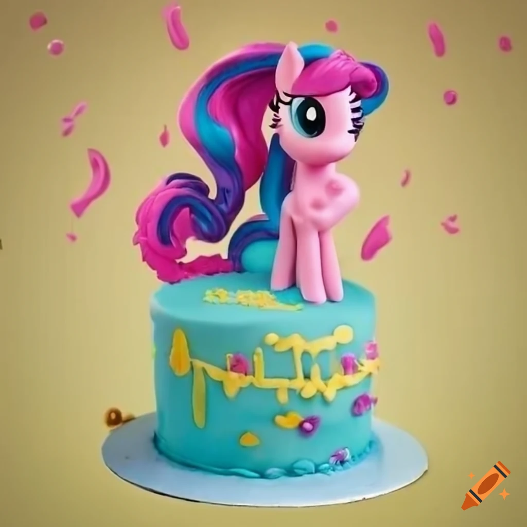 MY LITTLE PONY BIRTHDAY PERSONALISED EDIBLE CAKE TOPPER & CUPCAKES IV025 |  eBay
