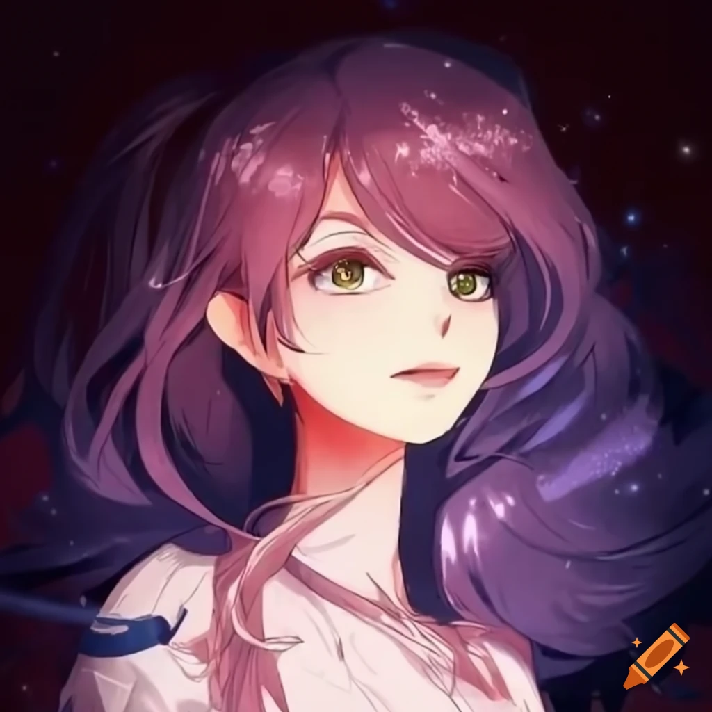 Anime girl, fullmoon, sparkle, moon HD phone wallpaper | Pxfuel