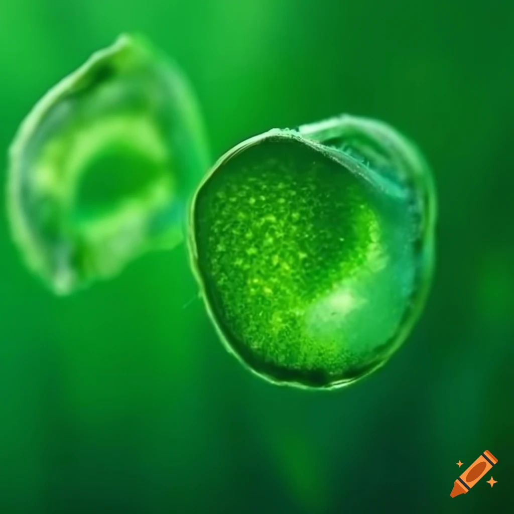 Alga chlorella - naturalne źródło zdrowia i witalności on Craiyon